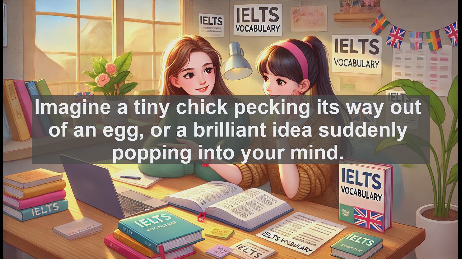 'Video thumbnail for 2000 Must Know IELTS 9.0 Vocabulary - Hatch: A Key Word for IELTS Success'