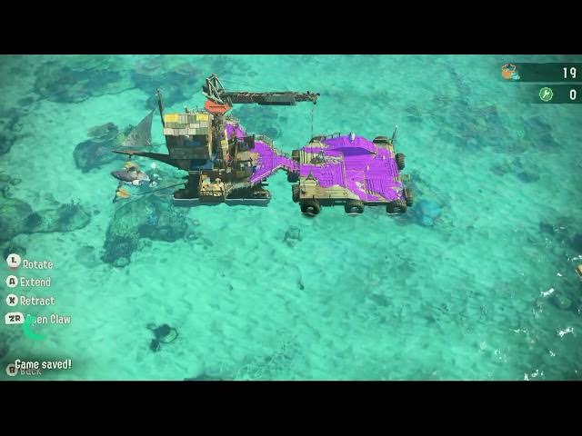 Video thumbnail for Splatoon Raiders - Hideout Ship: Operate Crane: Claw Grab a Crate (Spirhalite Shards)