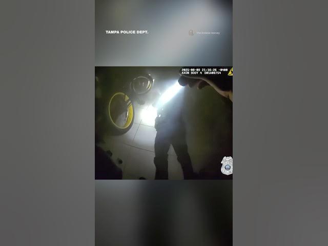 Video thumbnail for Police Rescue Man In Burning Building