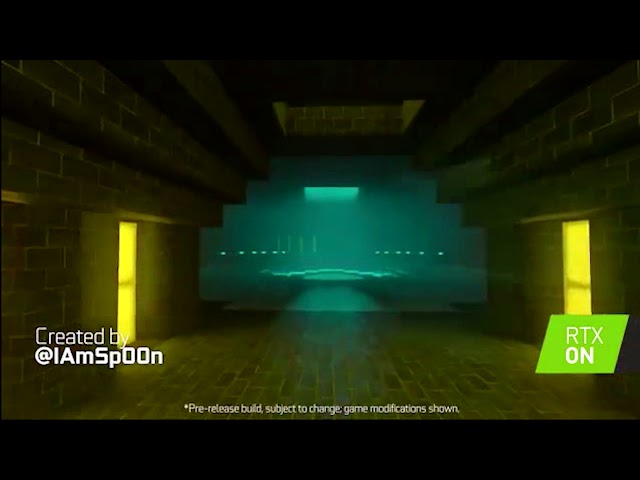 Video thumbnail for Minecraft With NVIDIA RTX