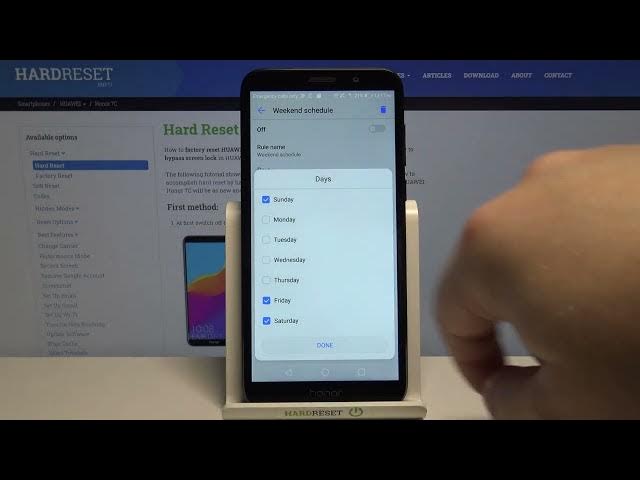 Video thumbnail for How to enable Do Not Disturb on HUAWEI Honor 7C | DND mode on HUAWEI Honor 7C