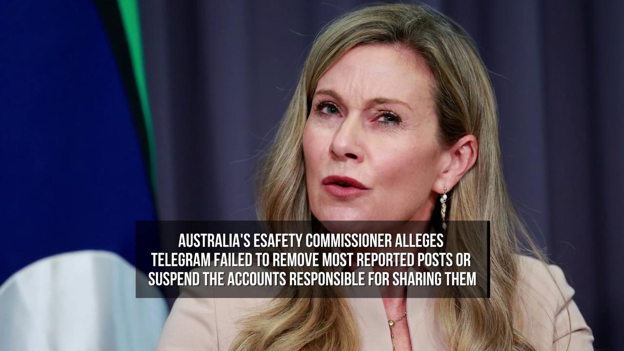 Video thumbnail for Australia Sues Telegram Over Alleged Terror Content Failures.