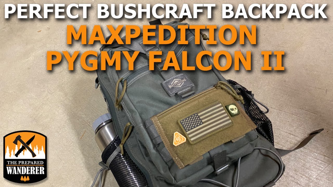 Video thumbnail for Perfect Bushcraft Backpack Maxpedition Pygmy Falcon II