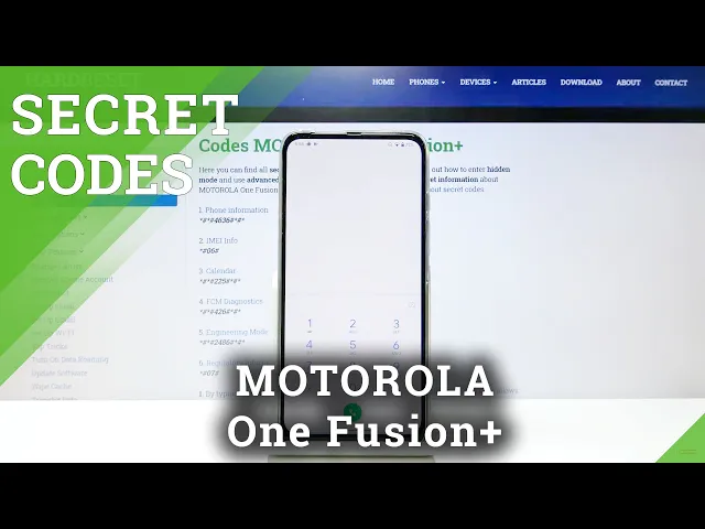 Video thumbnail for MOTOROLA One Fusion+ Secret Codes