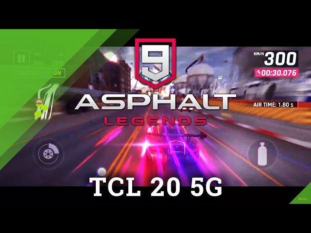 Video thumbnail for Asphalt 9 in TCL 20 5G (Screen Record) - Snapdragon 690 Performance