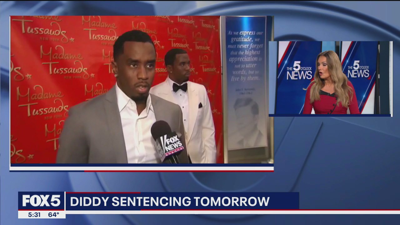 'Video thumbnail for FOX 5 NY's Lisa Evers on what to expect ahead of Diddy's sentencing'