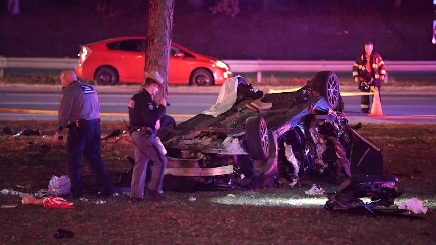 Video thumbnail for Man sentenced up to 18 years in prison for Southern State Parkway crash that killed sister, friend