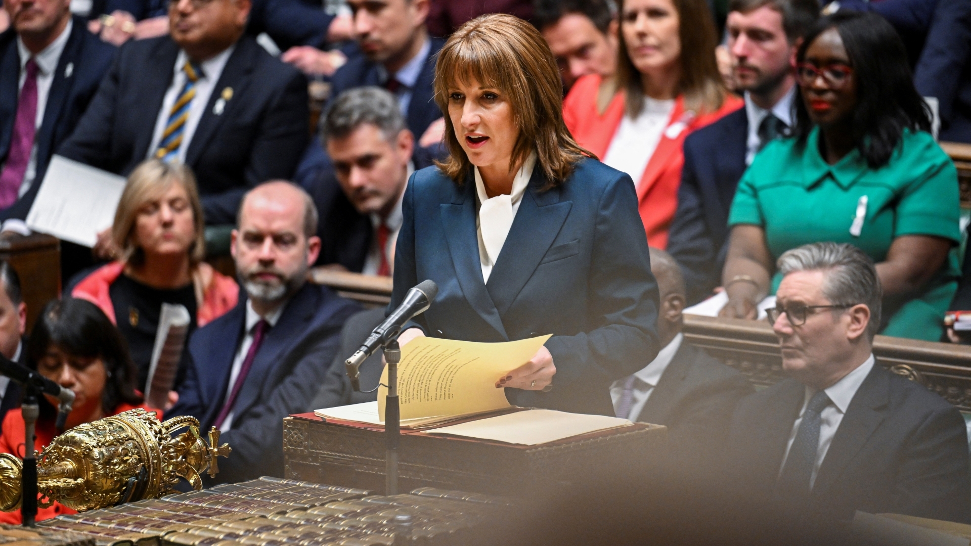 Video thumbnail for UK budget: Taxes rising to curb debt, fund public services