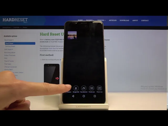 Video thumbnail for How to Manage Camera Location Tags in ULEFONE Power – Find Location Options