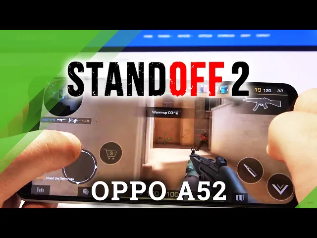 Video thumbnail for Check Gaming Quality Test on OPPO A52 - Standoff 2 Gameplay