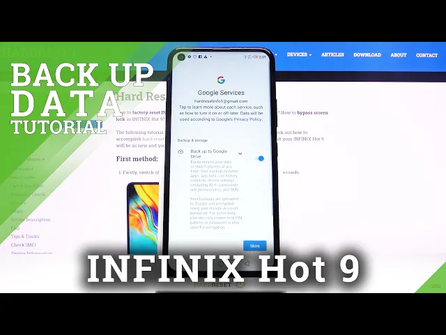 Video thumbnail for How to Enable Google Backup on INIFIX Hot 9 – Use Google Backup