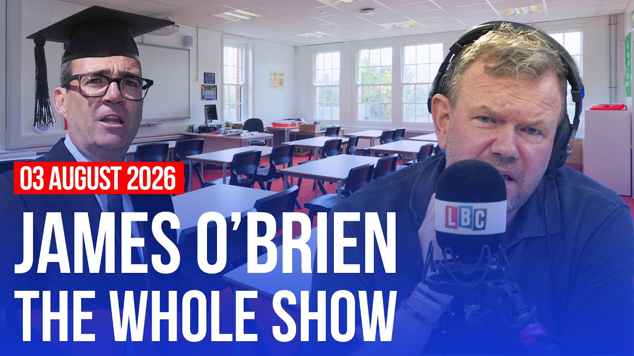 Video thumbnail for What's the point of school? | James O'Brien - The Whole Show