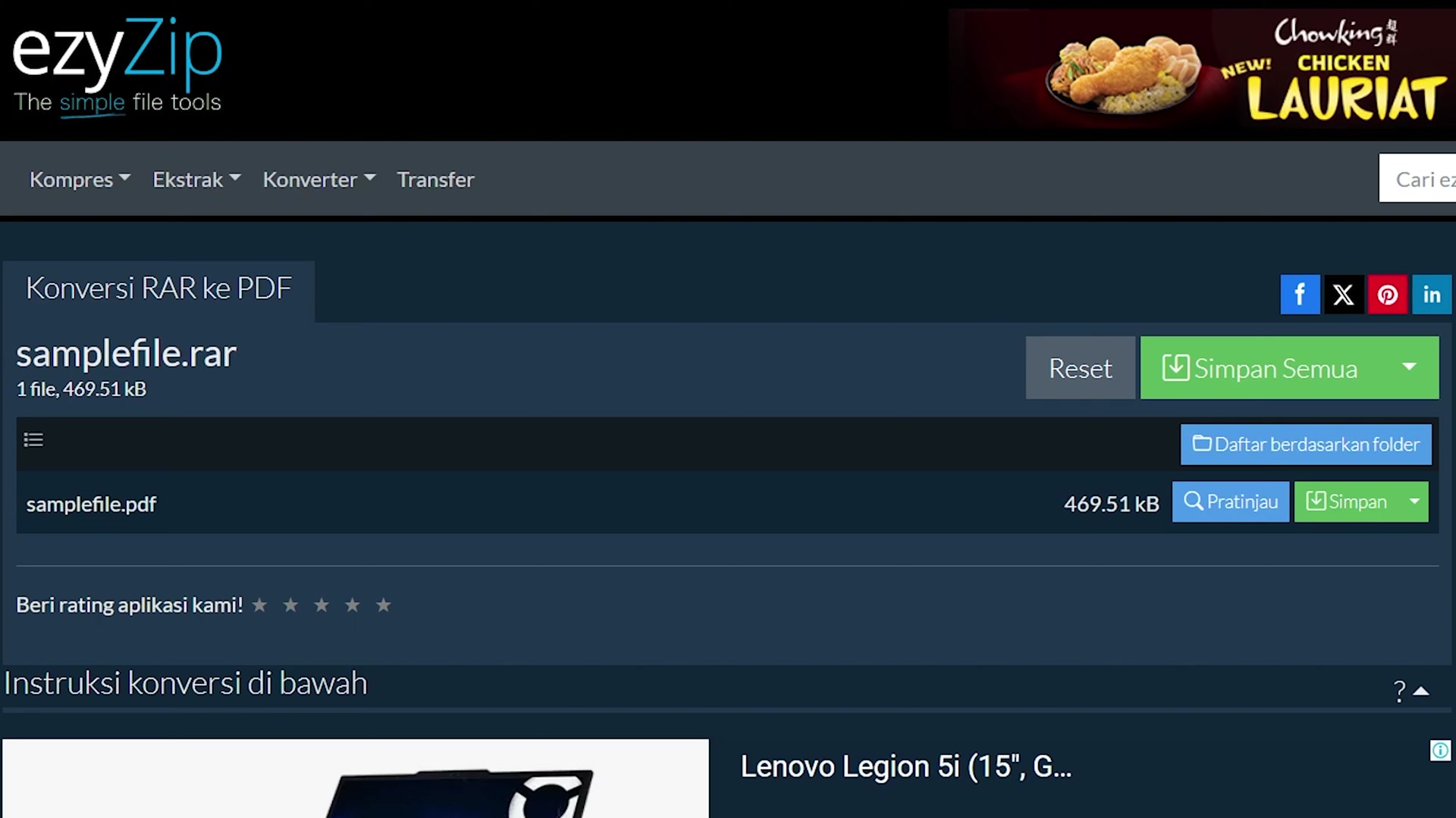Video thumbnail for 📦 Cara Mengonversi RAR ke PDF (Panduan Sederhana)