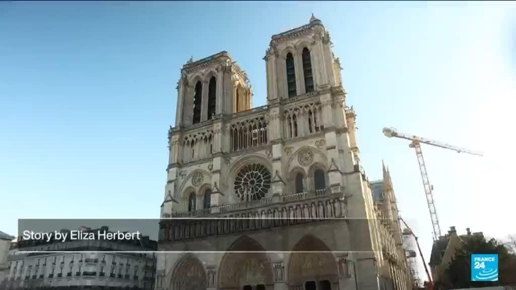 Video thumbnail for France: a year of renewal for Paris' Notre-Dame cathedral