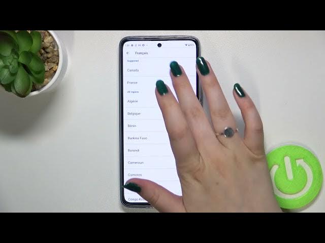 Video thumbnail for How to Change System Language on MOTOROLA Edge 30 -  Set Up Language