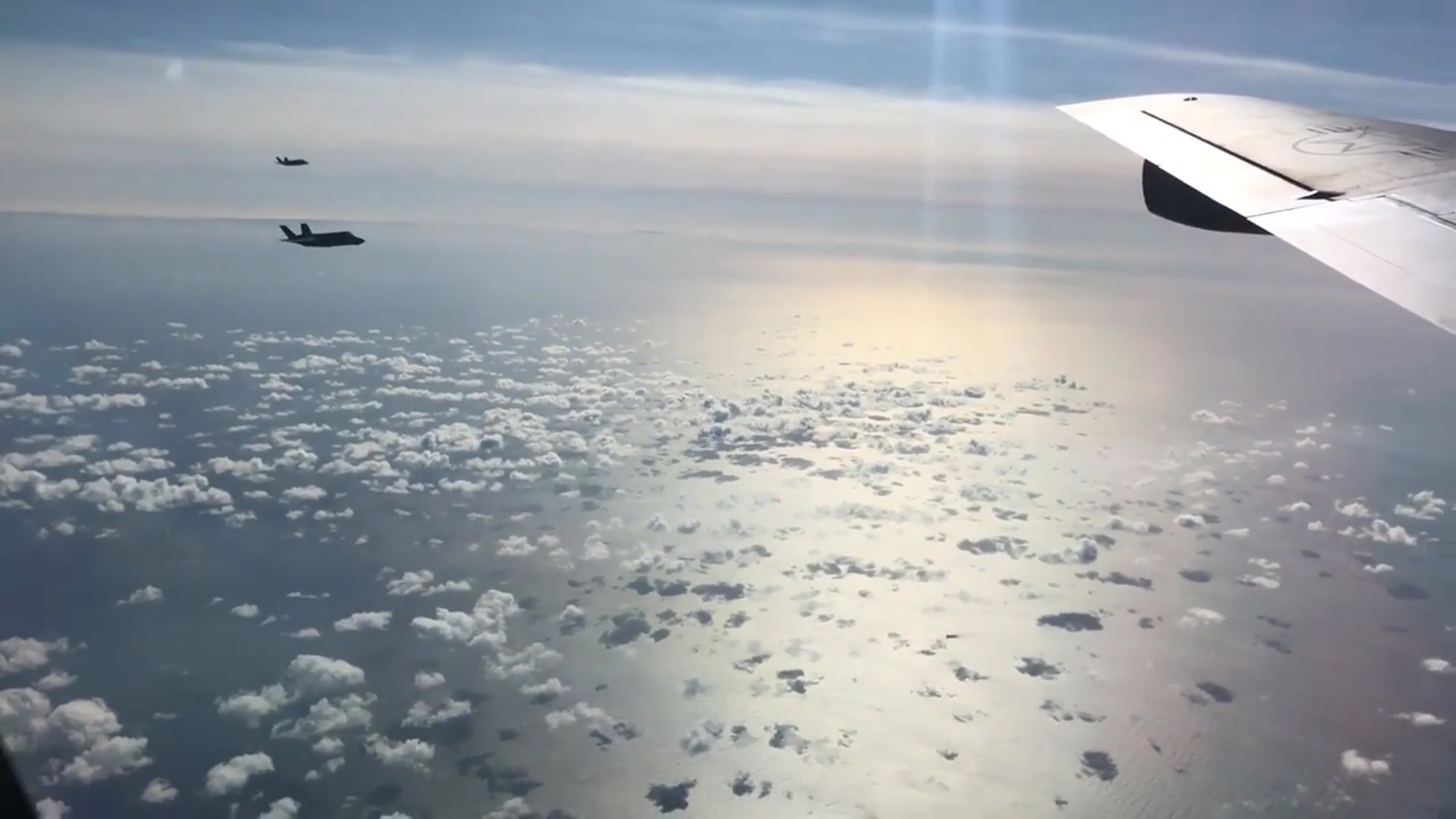 'Video thumbnail for Royal Air Force F-35 Lightning II Works With U.S. Air Force'