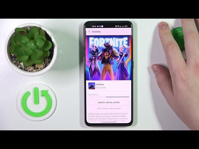 Video thumbnail for How to Get Fortnite Game in Realme Narzo 50 Pro - Download Fortnite