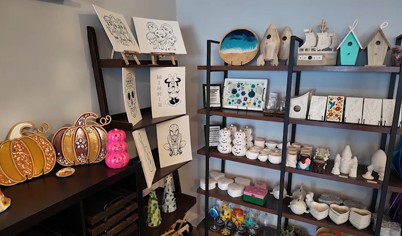 Video thumbnail for Road Trip: From sea glass to succulents, this Red Bank studio turns anyone into an artist
