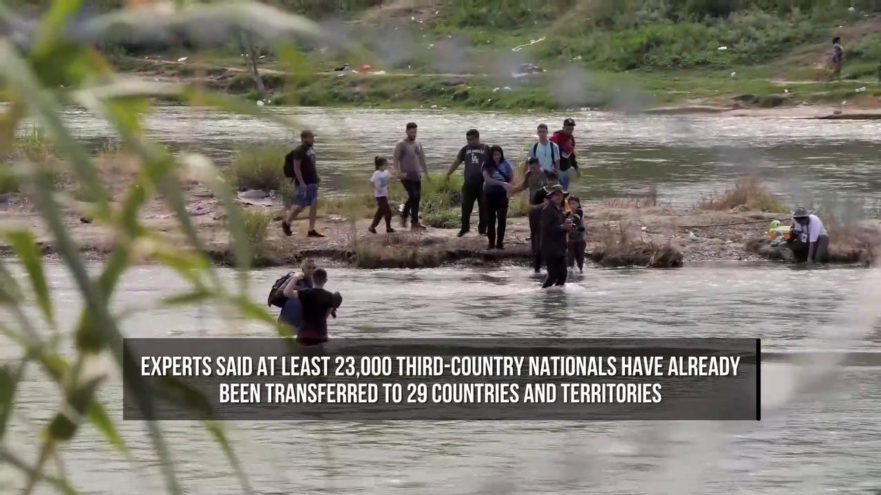 Video thumbnail for UN Experts Urge Halt to US Deportations of Migrants to Third Countries.