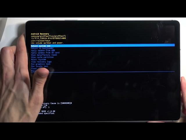 Video thumbnail for How to Open Recovery Mode on SAMSUNG Galaxy Tab S9 FE