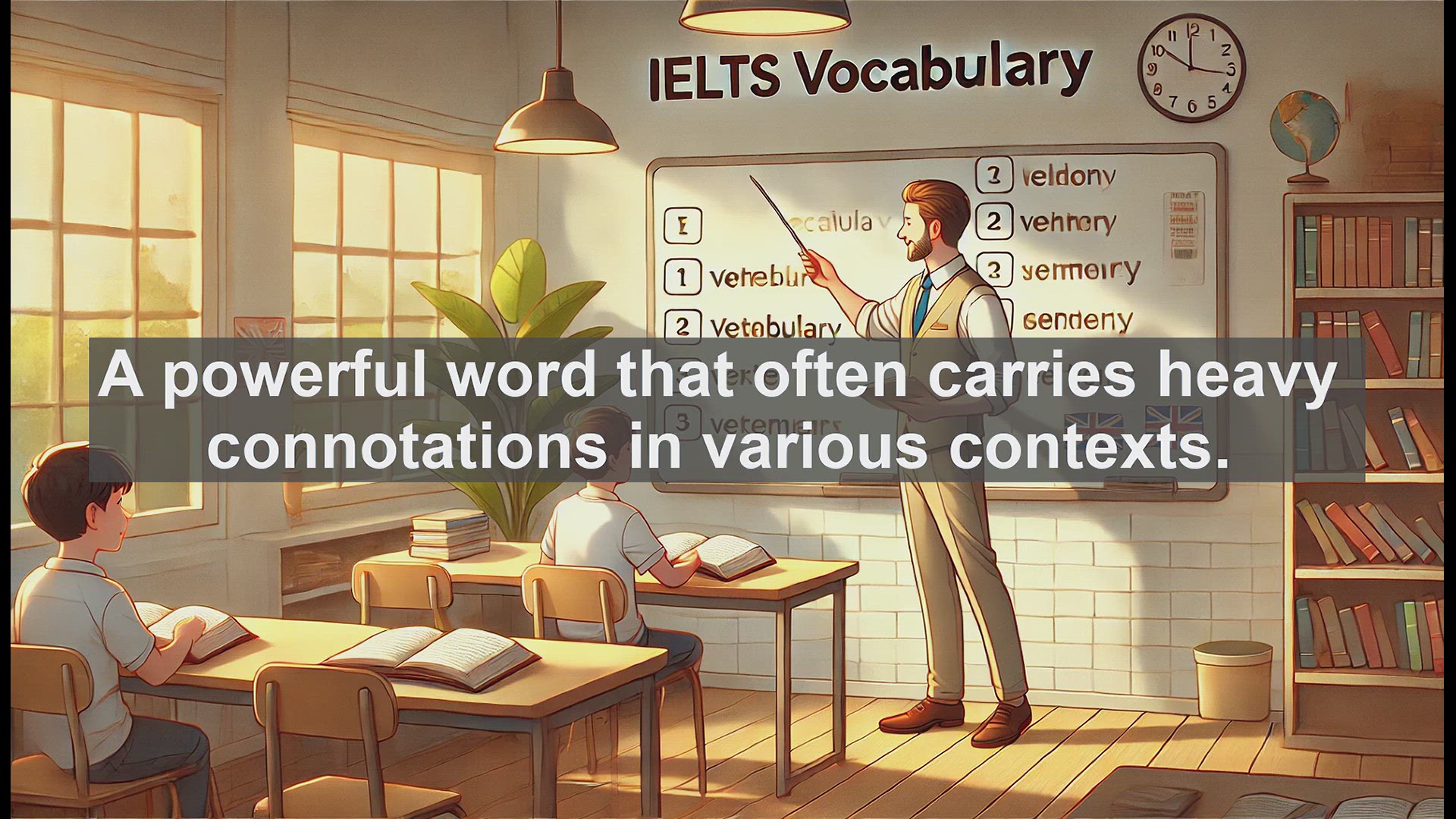 'Video thumbnail for 5000 Must Know IELTS 8.0 Vocabulary - Mastering 'Degeneracy': Boost Your IELTS Score'