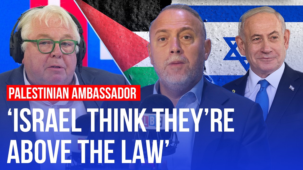 Video thumbnail for Palestinian Ambassador gives his verdict on Andy Burnham