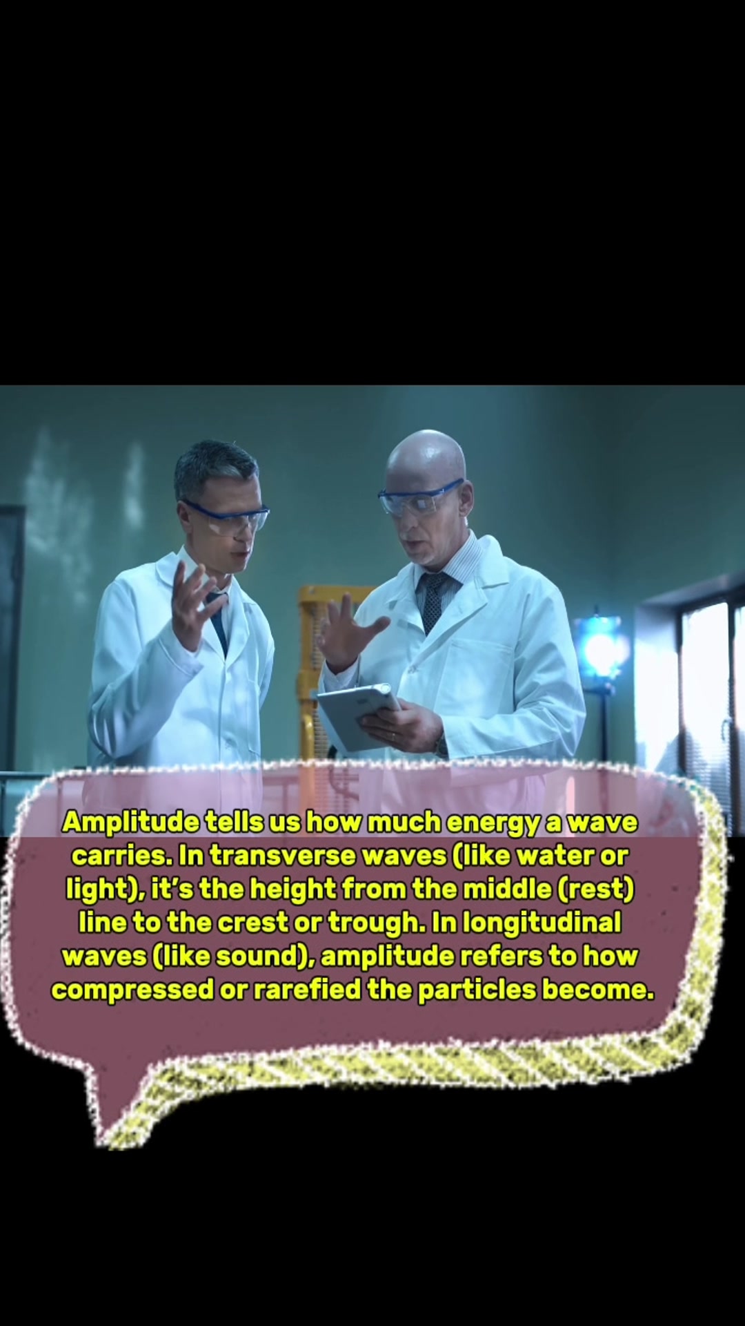 'Video thumbnail for What is the amplitude of a wave?'
