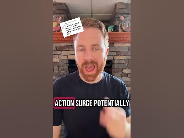 Video thumbnail for Multiclassing dnd Monk and Fighter. Sometimes you just want to reach out and smack someone