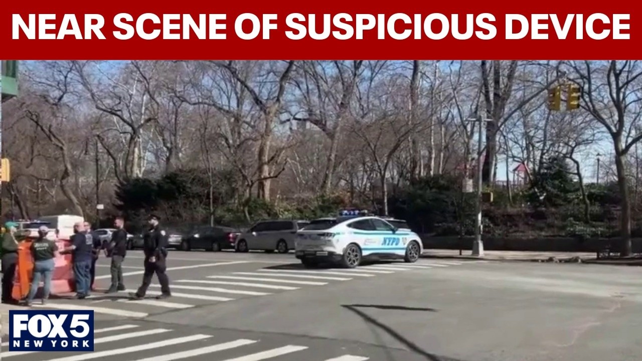 Video thumbnail for Suspicious device shuts down park near Gracie Mansion