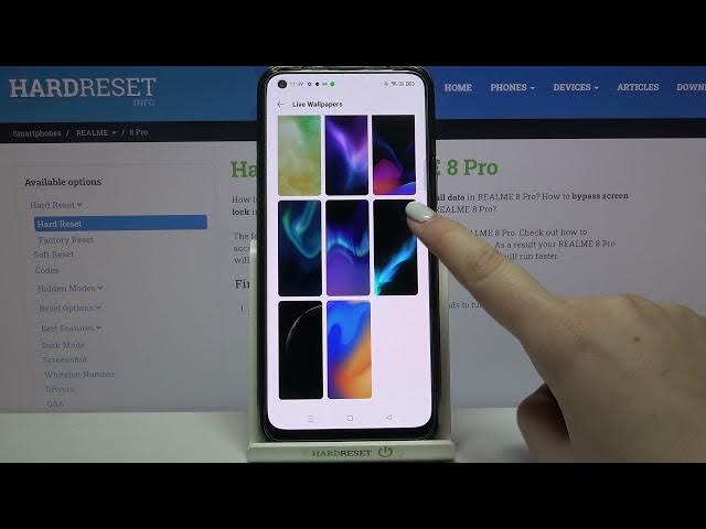 Video thumbnail for How to Change Wallpaper in REALME 8 Pro – Find Wallpaper Section