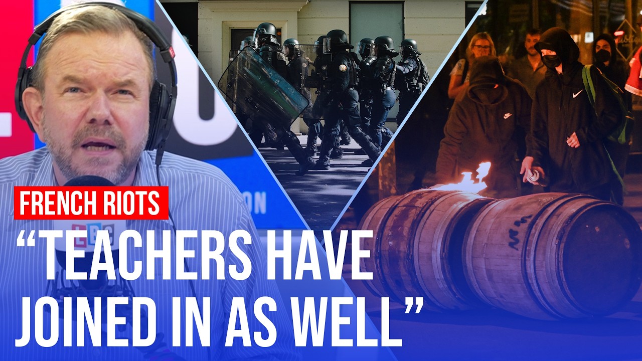 Video thumbnail for 86,000 protesters take to Paris streets over school conditions