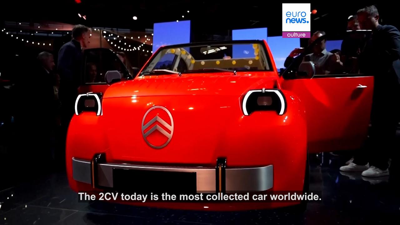 Video thumbnail for Paris Motor Show: Renault and Citroën unveil electric concepts inspired by classic cars