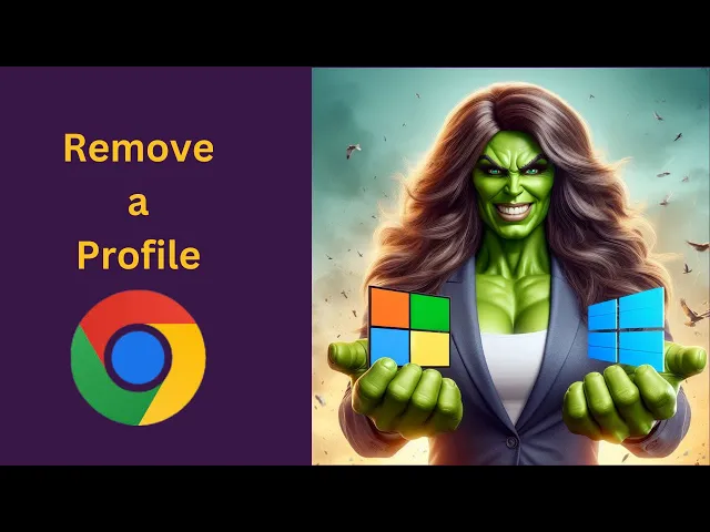 'Video thumbnail for How to Remove or Delete a Chrome Profile on Windows 11 or 10 | GearUpWindows Tutorial'