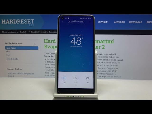 Video thumbnail for How to Change Fan Speed on XIAOMI Smartmi Evaporative Humidifier 2 - Change Working Modes on Mi Home