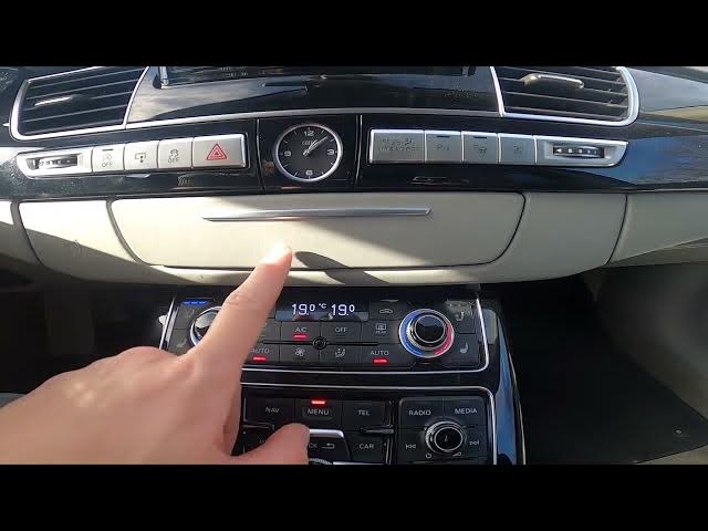 Video thumbnail for Where is Multimedia Panel in Audi A8 D4 ( 2010 - 2017 ) | Where is CD Player?