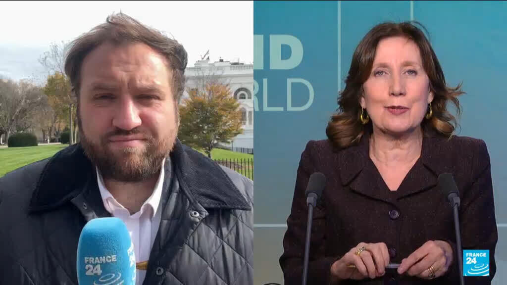 Video thumbnail for Trump hosts Saudi Crown Prince for pomp-filled visit, security deals expected