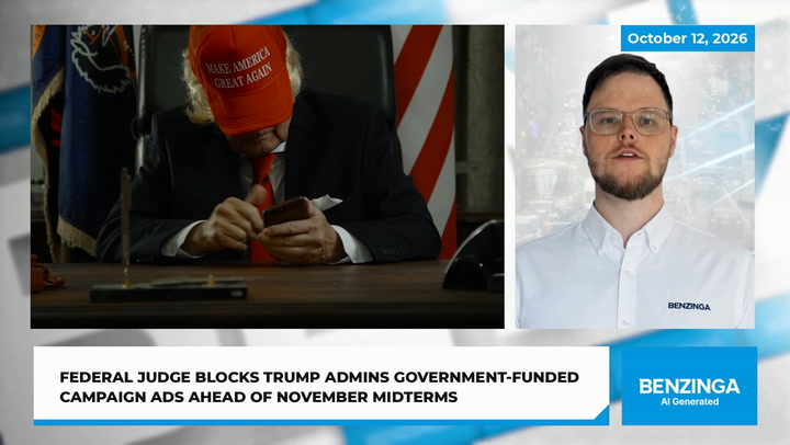 Video thumbnail for Trump Ads Blocked By Judge