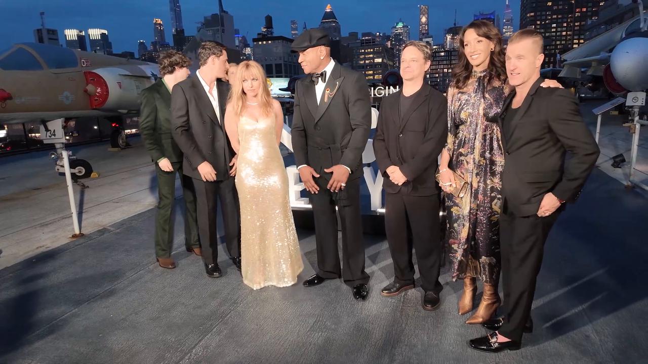 Video thumbnail for NY: CBS' NCIS: New York Premiere Screening - Arrivals 15.