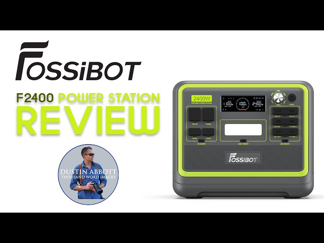Video thumbnail for Fossibot F2400 Portable Power Station Review
