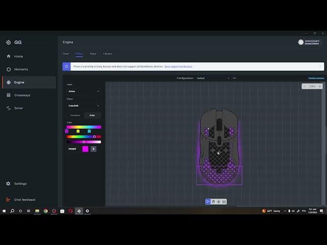 Video thumbnail for How To Customize RGB In Steelseries Aerox 5 Wireless