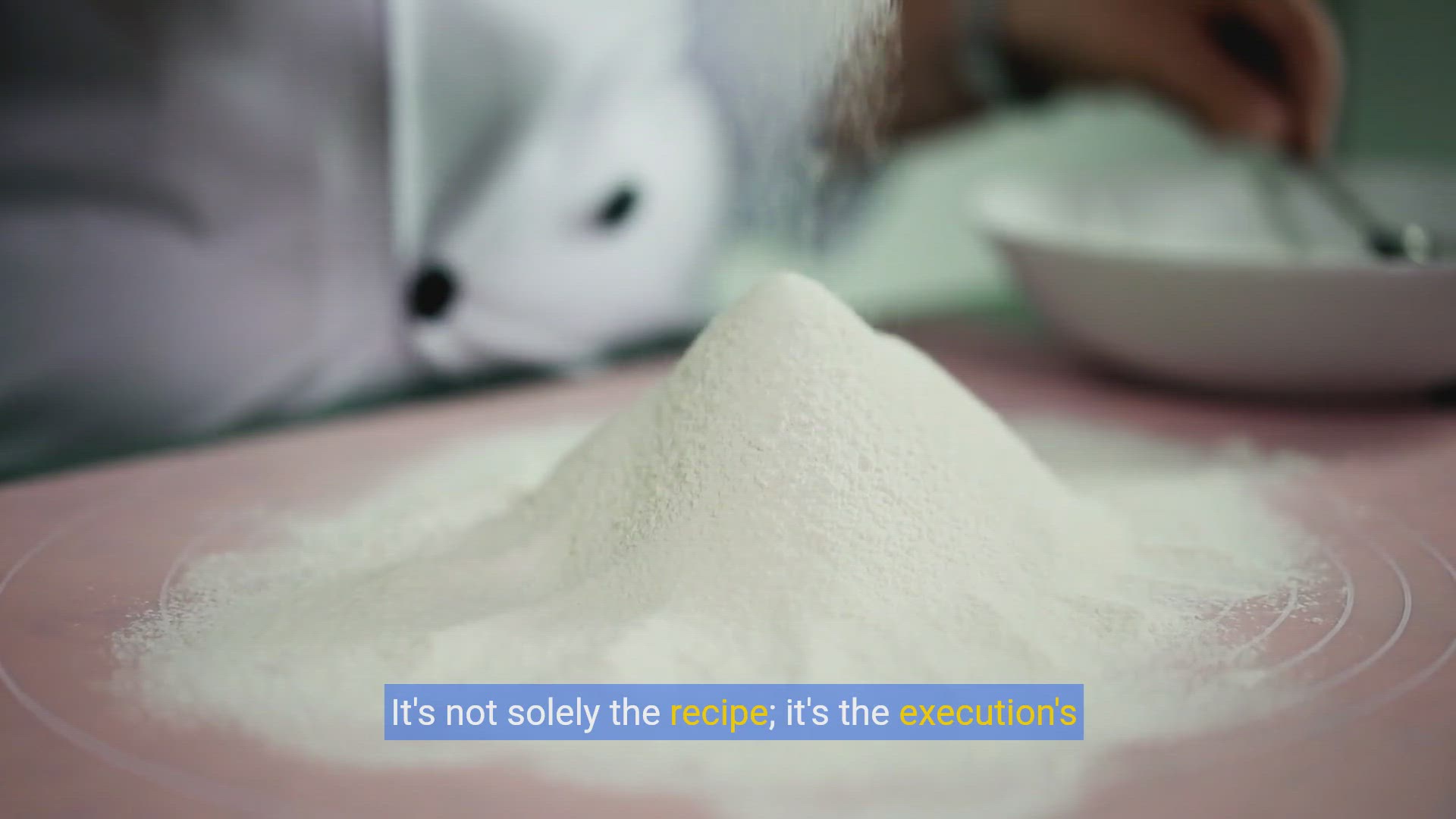 'Video thumbnail for Measuring techniques: Ensuring accurate baking '