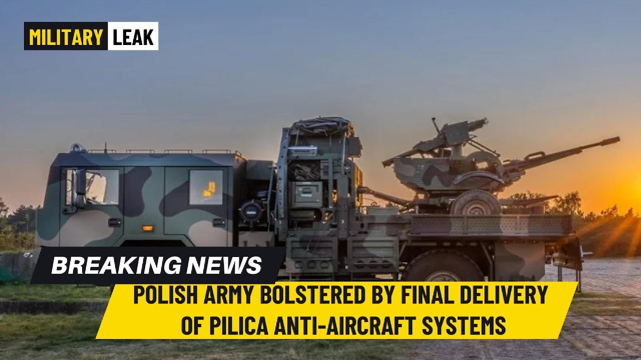 'Video thumbnail for Polish Army Bolstered by Final Delivery of PILICA Anti-Aircraft Systems'