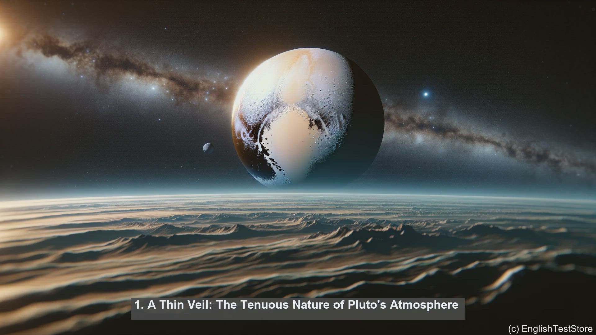 'Video thumbnail for 10 Things You Didn't Know About Pluto's Atmosphere'