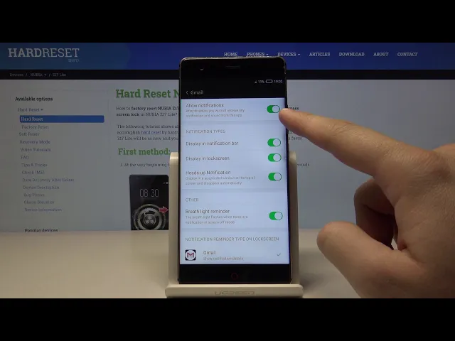 Video thumbnail for How to Manage Notifications in NUBIA Z17 Lite – Open Notification Settings