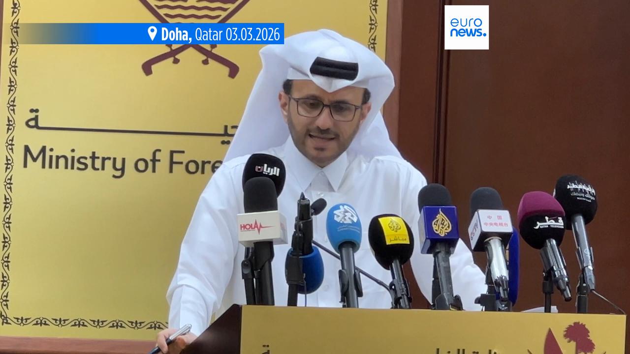 Video thumbnail for 'Iran's attack will not go unanswered,' Qatar's foreign ministry says