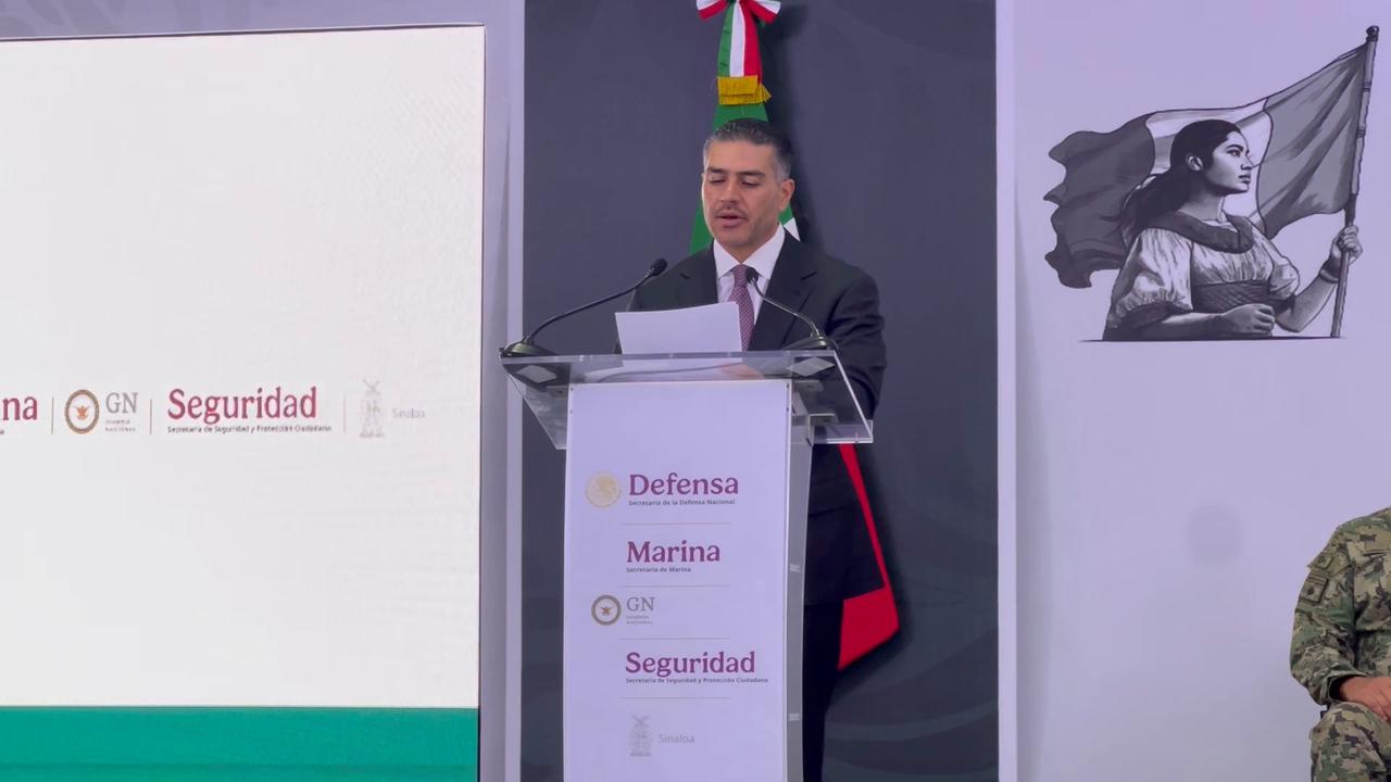 Video thumbnail for Mexico: Mexican officials brief on Sinaloa security amid ongoing cartel probe.