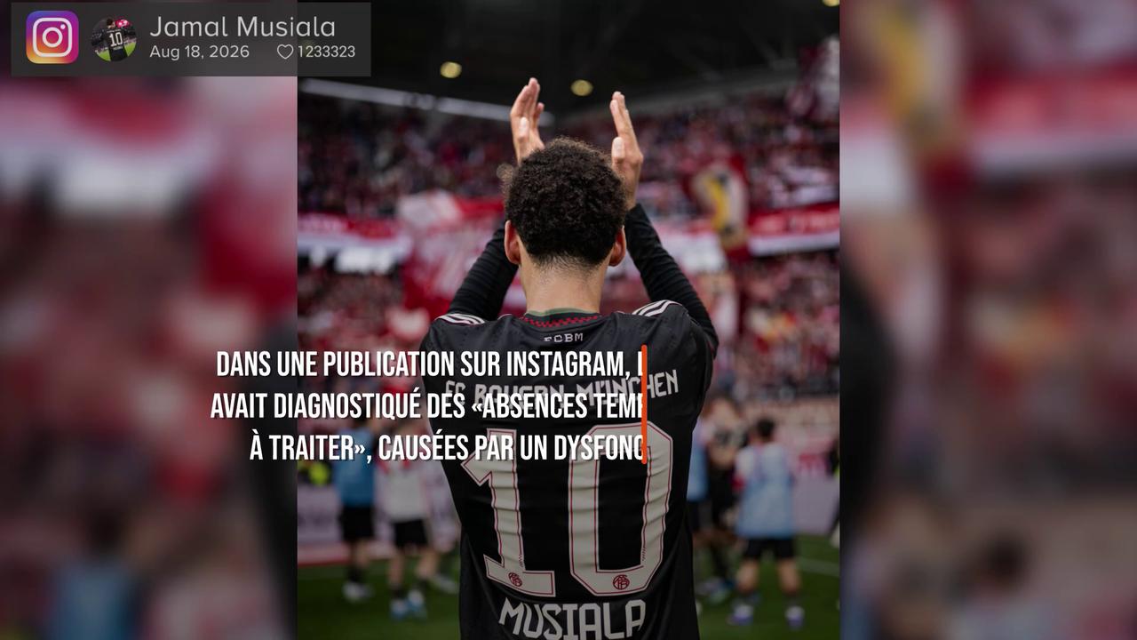 Video thumbnail for Le diagnostic est tombé pour Jamal Musiala après plusieurs évanouissements sur le terrain.