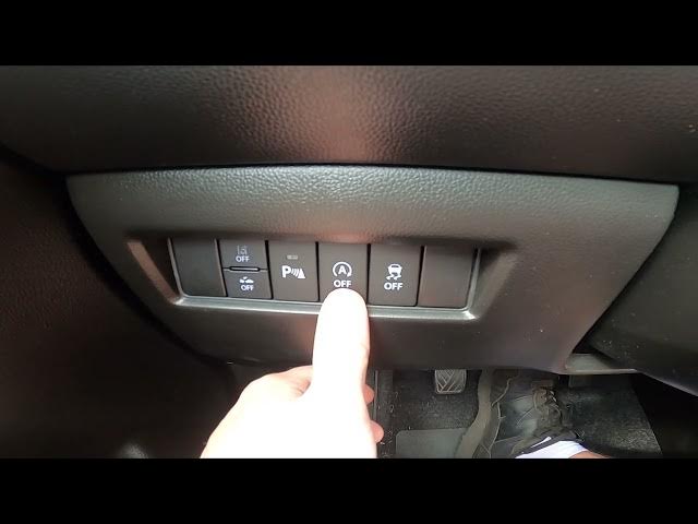 Video thumbnail for How to Enable or Disable Start Stop Function in Suzuki Swift VI (2017 – now)