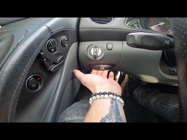 Video thumbnail for How to Enable or Disable Parking Brake in Mercedes SL55 R230 ( 2001 – 2008 )