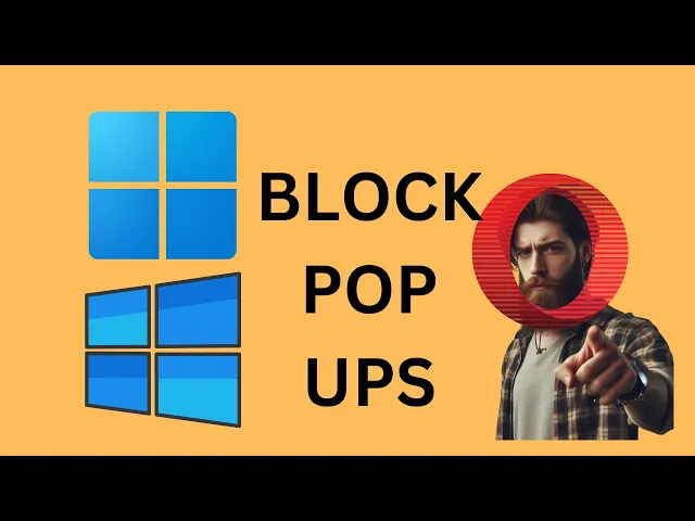 'Video thumbnail for How to Block or Allow Pop ups on Opera in Windows 11 or10 | GearUpWindows Tutorial'